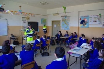 Corso di evacuazione Scuola Elementare Acquarica Protezione Civile "LA FONTANA"